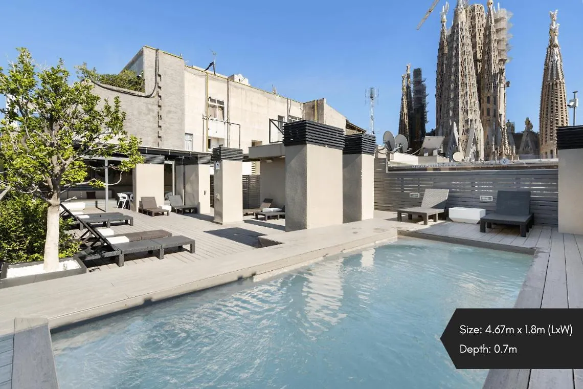 Apartament Sensation Sagrada Familia Barcelona